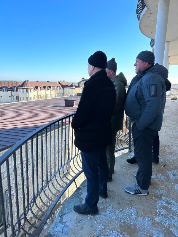 На Арабатской стрелке завершаются работы по созданию правительственного квартала