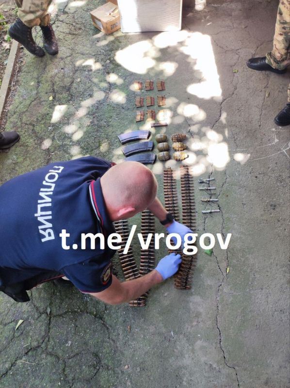 Владимир Рогов: На Запорожье вскрыт очередной схрон с оружием