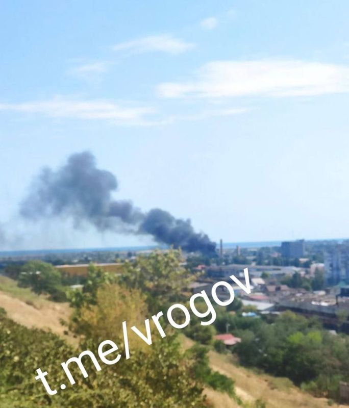 Владимир Рогов: О пожаре и дыму в Бердянске