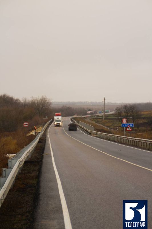 Двухполосный мост отремонтирован и введен в эксплуатацию в Бердянском районе