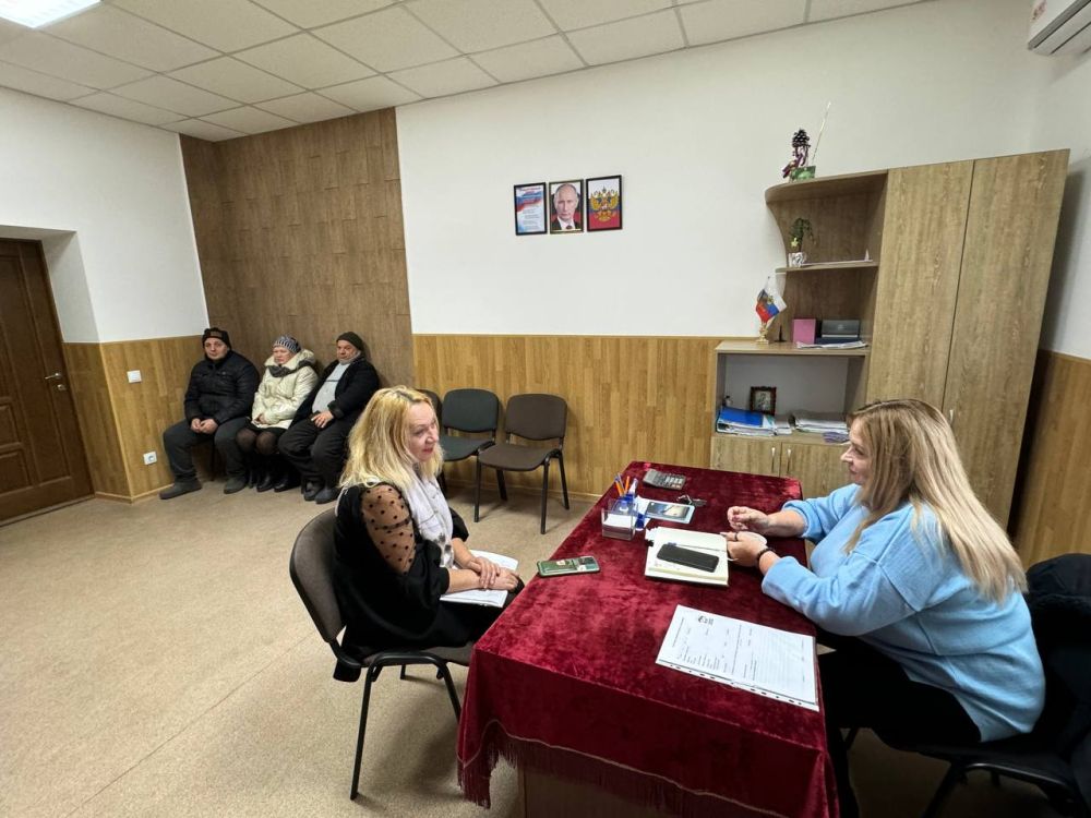 Приём граждан в селе Долинском