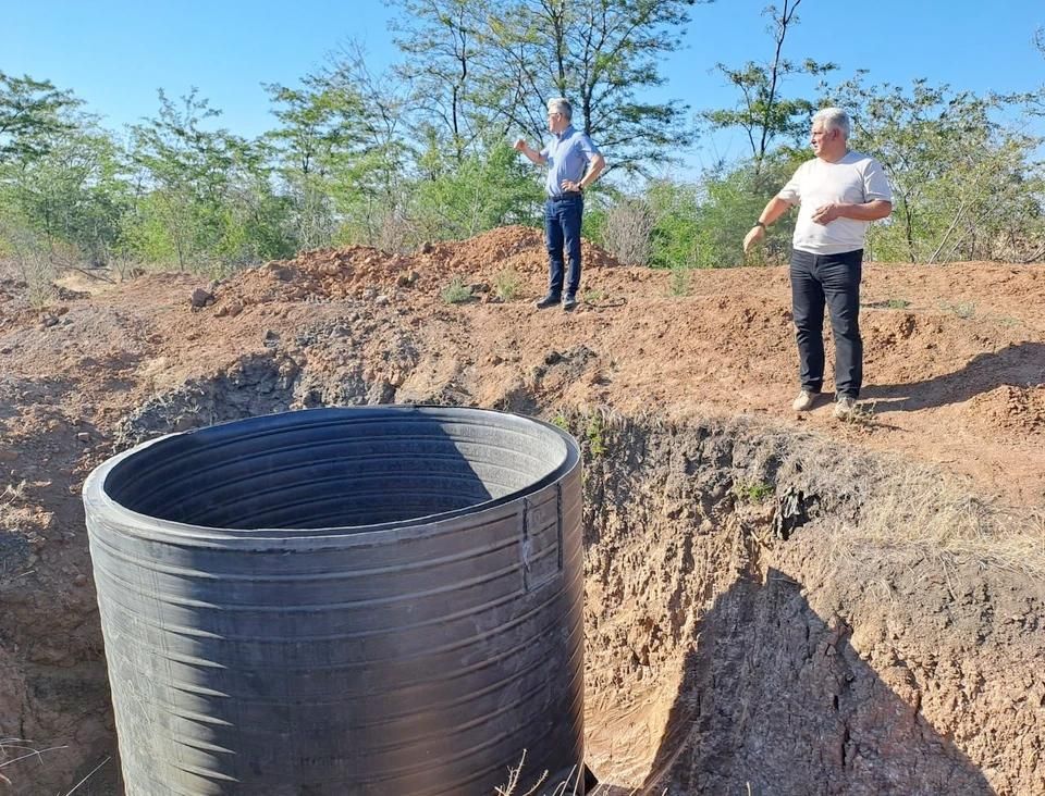 В Бердянске выполнена большая часть работ на Луначарском водоводе