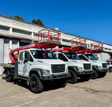 В «Запорожьеэнерго» поступила новая специализированная техника