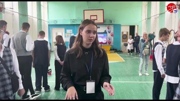 В школе №6 города Бердянск подрастающее поколение ознакомили с популярными направлениями профессий