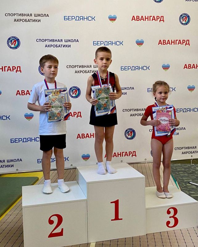 Открытый Кубок «Приазовья» по прыжкам на акробатической дорожке в Бердянске