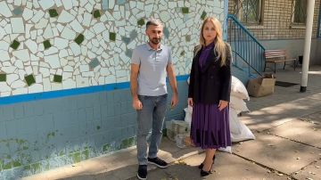 Анна Хорошун: В Бердянск доставлена гуманитарная помощь для временно перемещённых граждан