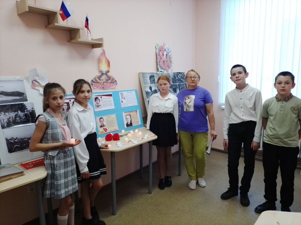 Час памяти в честь Дня освобождения посёлка