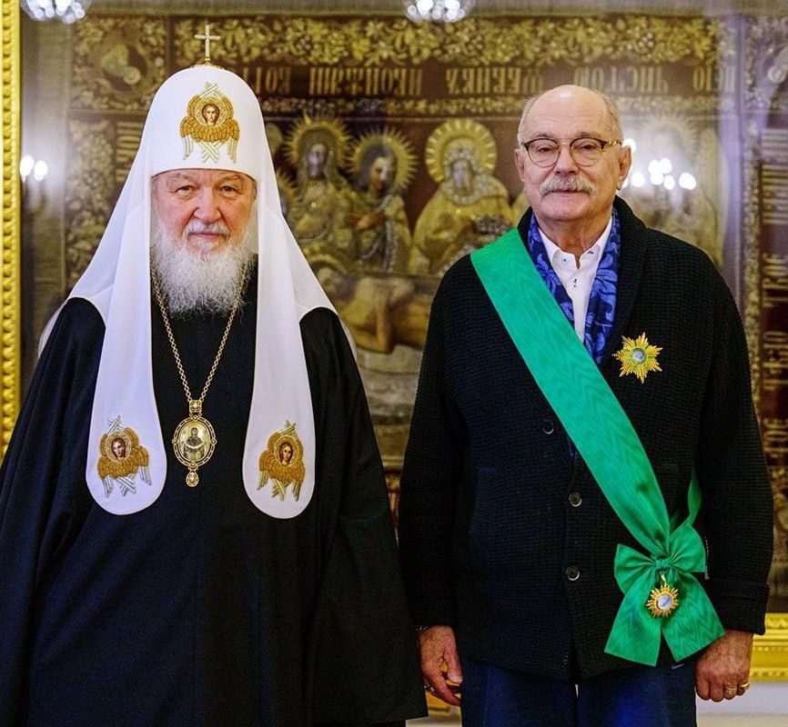 Анна Хорошун: Патриарх Кирилл вручил Никите Михалкову орден Славы и чести, назвав его служение пророческим