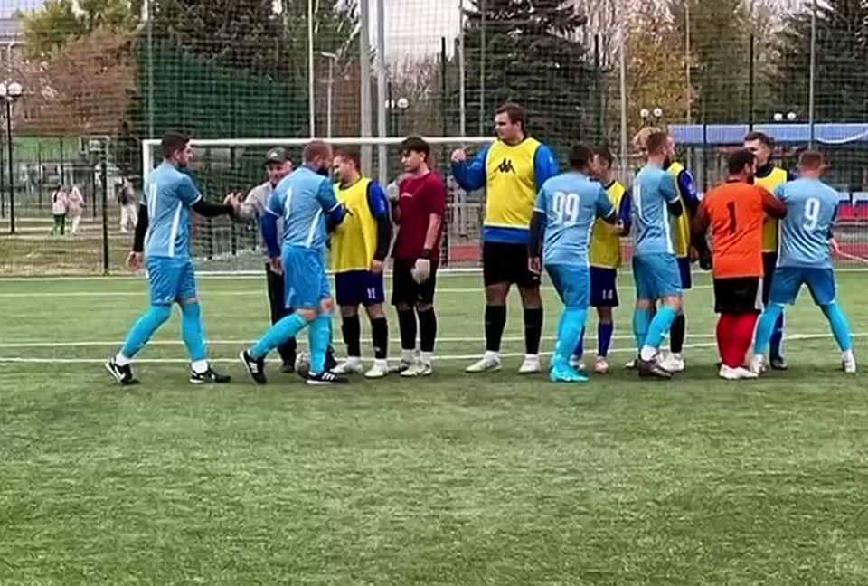 Состоялся матч ФК «Дмитровка» против ФК «Олимпиец - Ветеран»