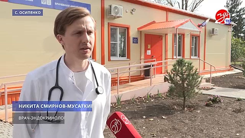 Медицинский десант из Чувашии продолжает помогать жителям Бердянского района