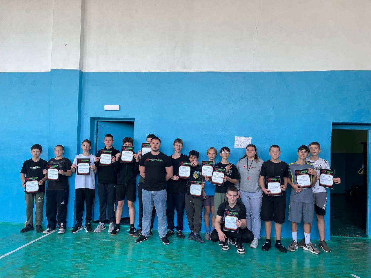 Спорт объединил молодежь Дмитровки