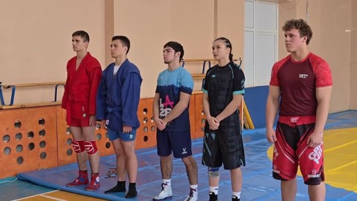 В Андреевке открыт новый зал самбо