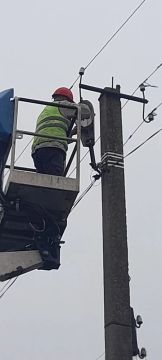 Обновление уличного освещения в пгт Андреевка