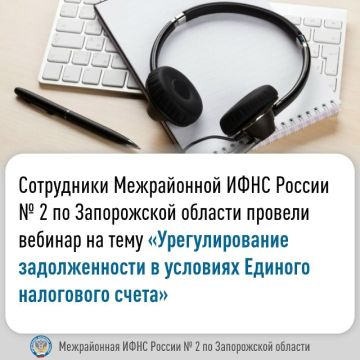 Специалисты Межрайонной ИФНС России №2 по Запорожской области провели вебинар на тему: «Патентная система налогообложения (ПСН). Уменьшение налогов при применении ПСН на уплаченные страховые взносы»