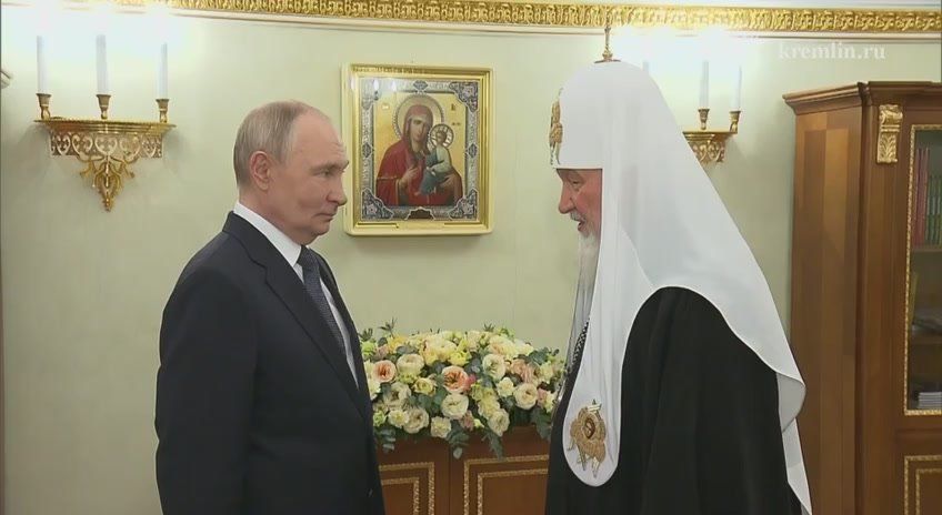 Анна Хорошун: Владимир Путин поздравил Патриарха Московского и всея Руси Кирилла с днём рождения