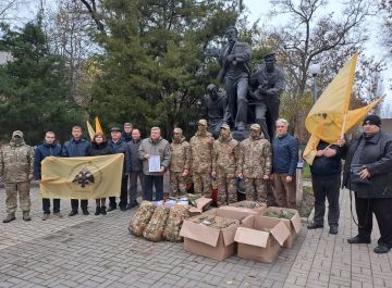 Анна Хорошун: Военно-историческое общество передало для военных на линии боевого соприкосновения в Запорожской области партию аптечек
