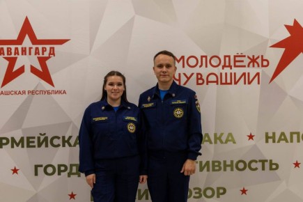 Запорожские добровольцы поделились опытом на форуме в Чувашии