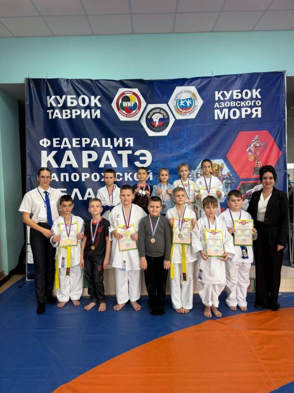 Бердянские спортсмены вернулись с соревнований с большим количеством наград