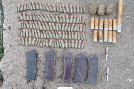 Три гранаты и сотни патронов нашли в схроне в Запорожской области