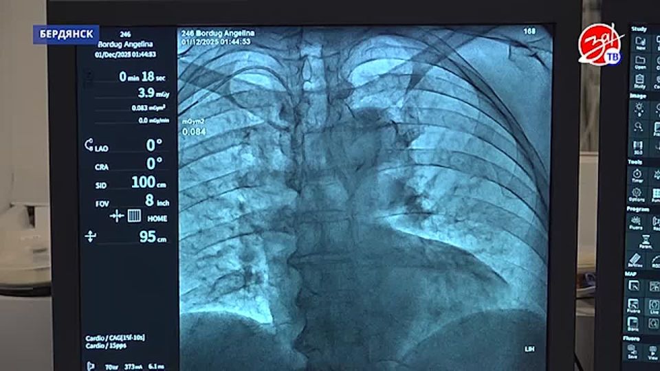 7 волонтёров-медиков в течение месяца будут оказывать помощь пациентам Бердянской центральной районной больницы