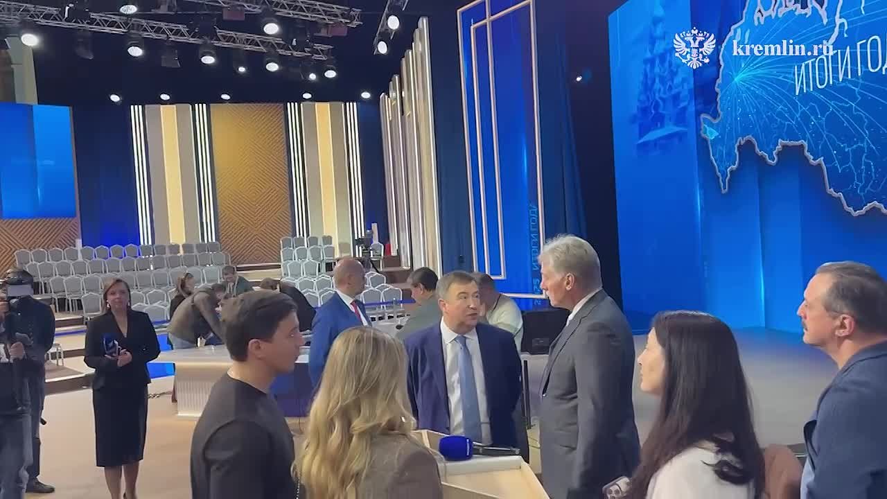 Анна Хорошун: В Гостином дворе идёт активная подготовка к программе «Итоги года с Владимиром Путиным», которая выйдет в эфир завтра в 12:00 по московскому времени