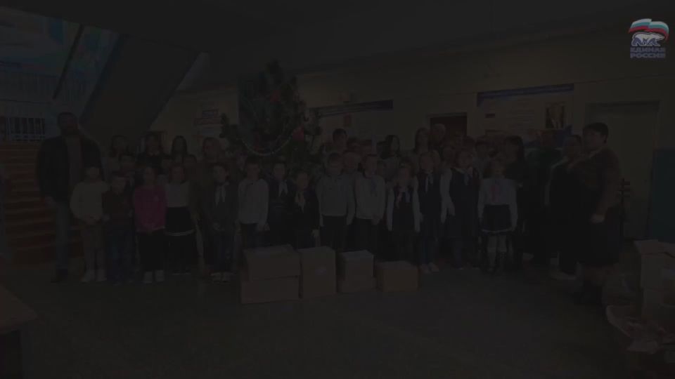 Школьники Новопетровки поддерживают защитников на фронте