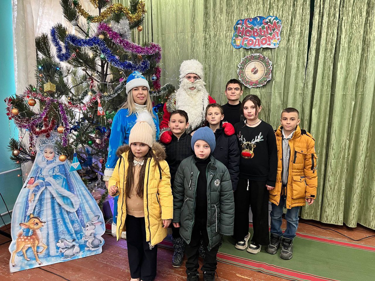 Новогодние праздники в сельских ДК