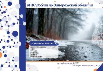 С 10 на 11 января на территории региона ожидается: