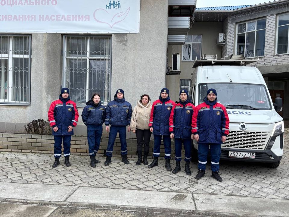 Анна Хорошун: Студенты-спасатели оказали помощь пострадавшим учреждениям в Бердянске