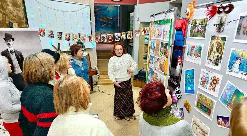 В краеведческом музее Бердянска провели фольклорную встречу «Святки в Приазовье»