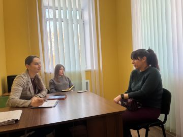 В Бердянске состоялся первый прием граждан в Пункте правовой и психологической помощи