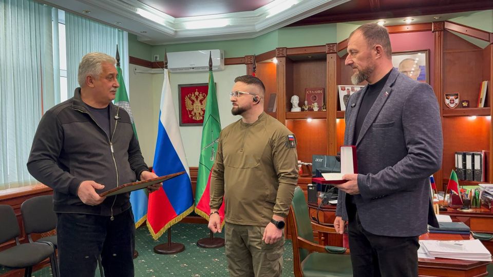 Президент Фонда «С» Николай Гурьев отмечен за весомый вклад в оказание гуманитарной помощи Бердянску