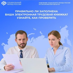 Как можно проверить правильность и актуальность информации в электронной трудовой книжке