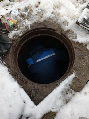 Устранение порыва в с. Нововасильевка