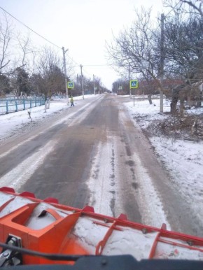 Зимние дорожные работы в населённых пунктах БМО