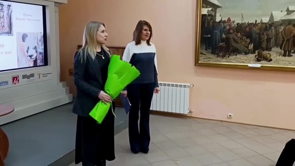 Анна Хорошун: 6 февраля посетила персональную выставку "Мир вокруг нас", которая открылась в Бердянске!