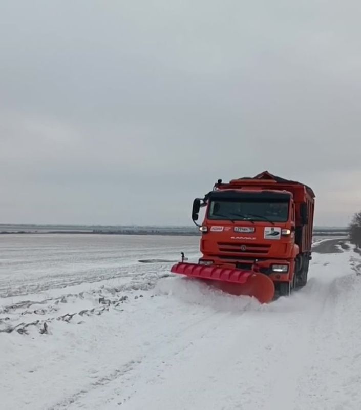 ГУП «УАЗО» продолжает зимнее содержание дорог региона