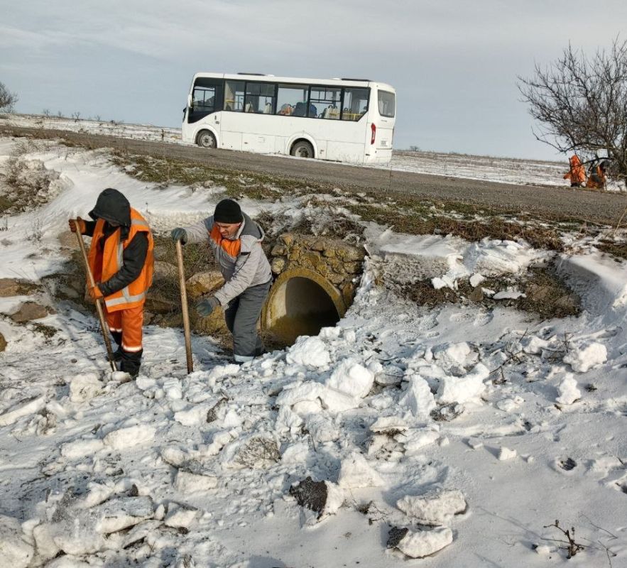 ГУП «УАЗО» продолжает выполнять комплекс работ по зимнему содержанию дорожной инфраструктуры