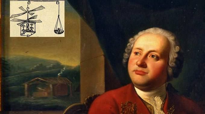 Анна Хорошун: 15 февраля. 1754. Сообщение Ломоносова в Академии наук об изобретении им «аэродинамической машинки» – вертолета