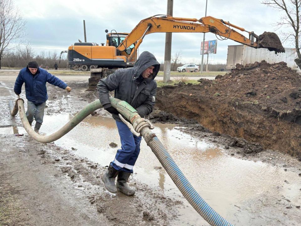 В Бердянске отключили воду