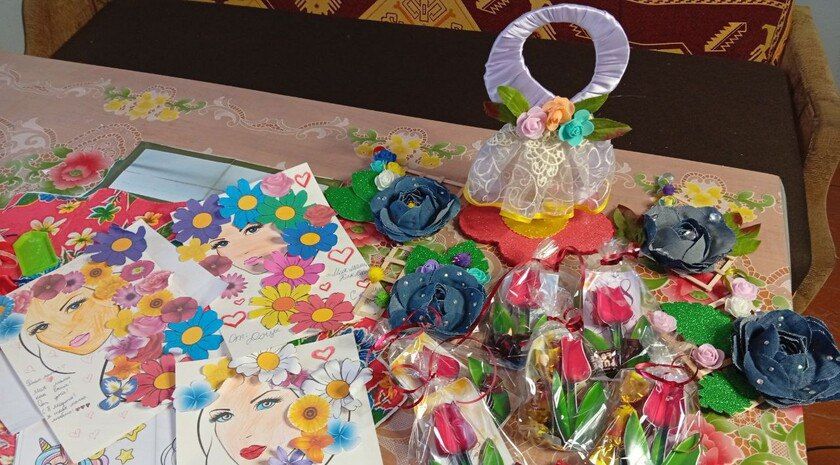 К 8 марта в Старопетровке прошла «Магия творчества»