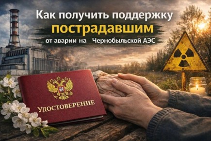 Как получить поддержку пострадавшим от аварии на Чернобыльской АЭС?