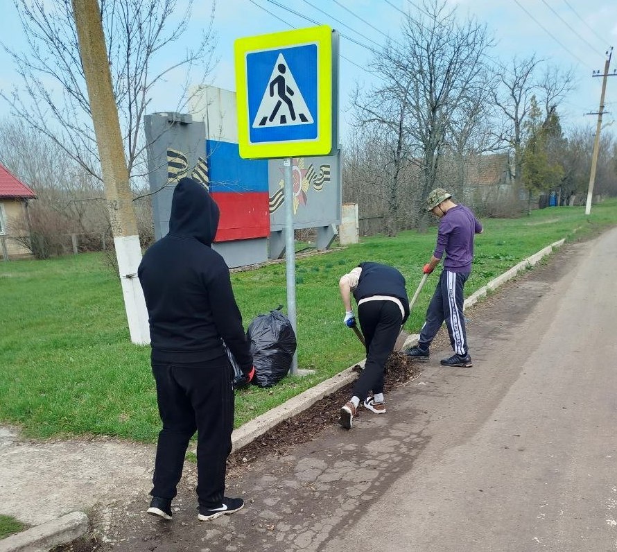 В Бердянском муниципальном округе прошли субботники