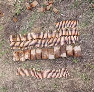 На территории Мелитополя найден тайник с боеприпасами