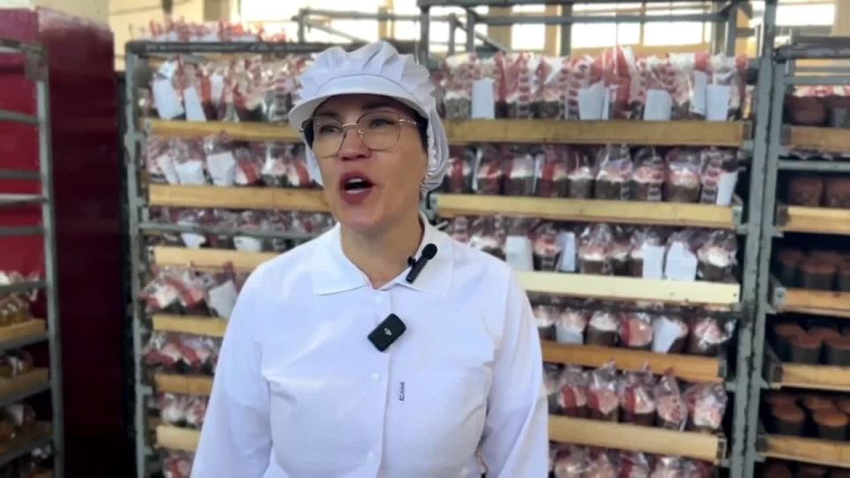 Бердянский хлебокомбинат увеличил производство куличей на 20%