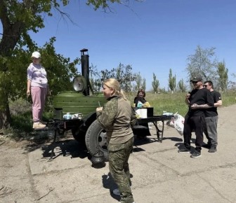 В Бердянске ко Дню Победы прошли военно-тактические страйкбольные игры