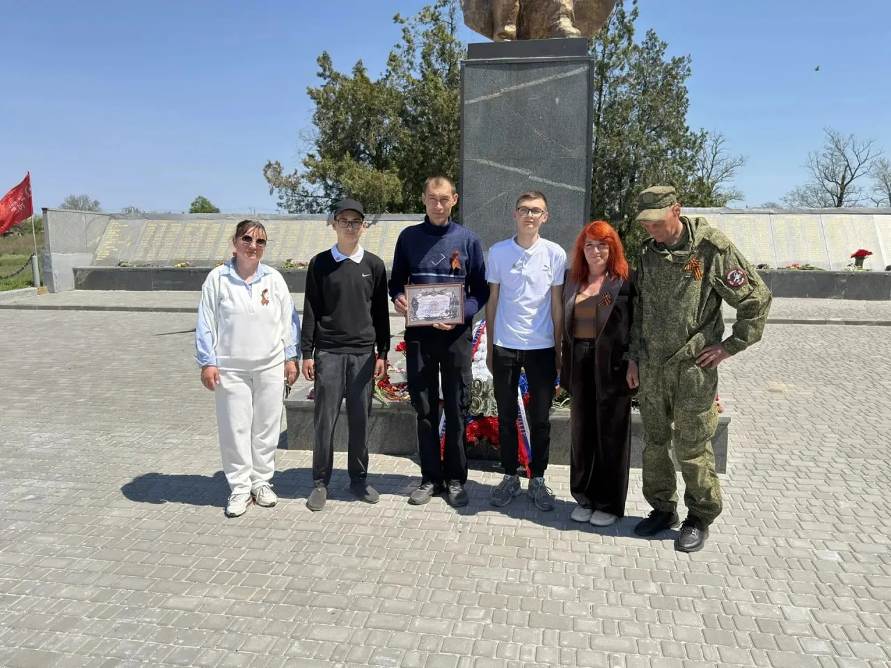 В селе Новопетровка почтили память героев Великой Отечественной войны