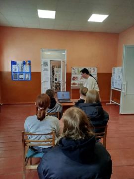 Беседы о здоровье. В селе Берестовое прошли просветительские мероприятия, направленные на популяризацию здорового образа жизни