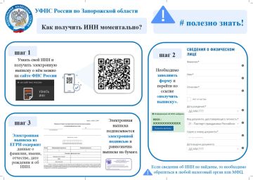 Управление ФНС России по Запорожской области рассказывает «Как получить ИНН моментально»