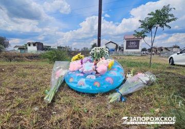 Жители Запорожской области скорбят по погибшим при террористической атаке ВСУ в Кирилловке